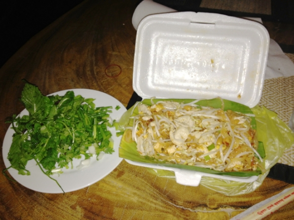 Pad thai - some street food on recommendation